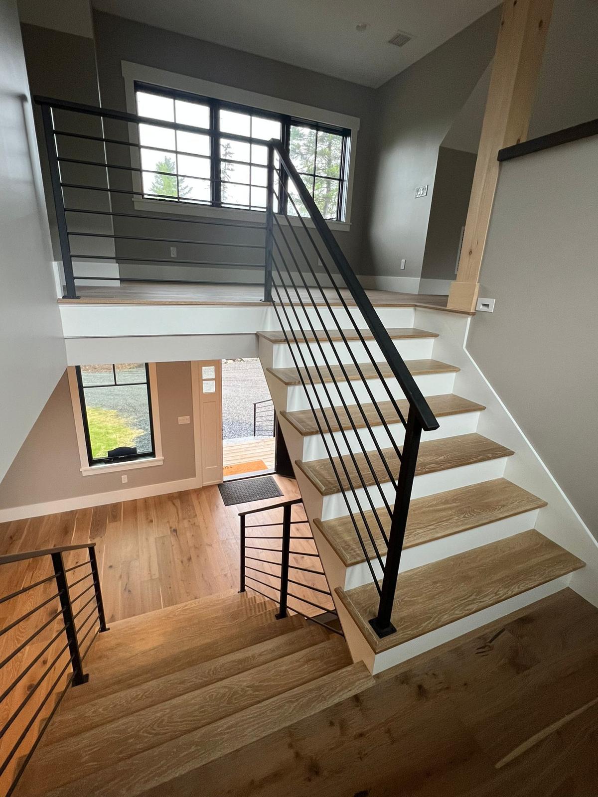 Finished stair system